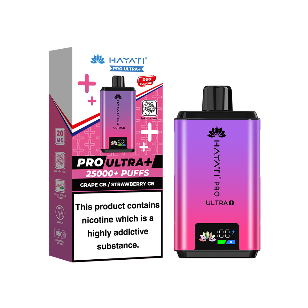 Hayati Pro Ultra Plus 25K Prefilled Vape Kit