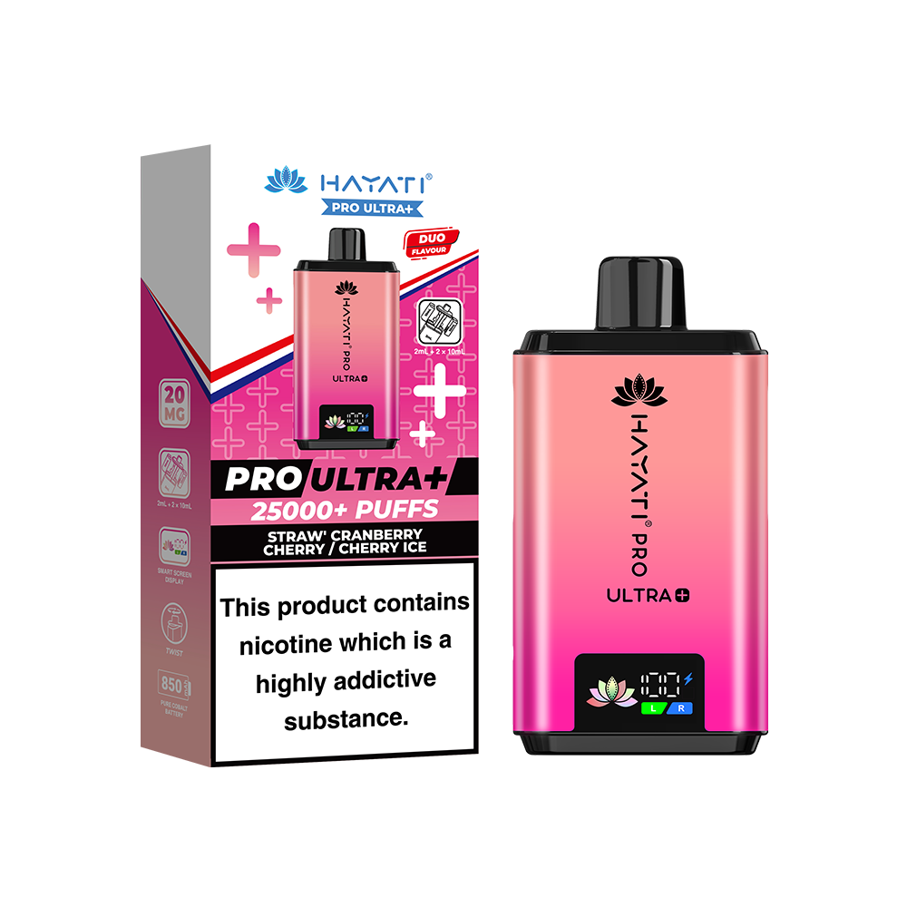 Hayati Pro Ultra Plus 25K Prefilled Vape Kit