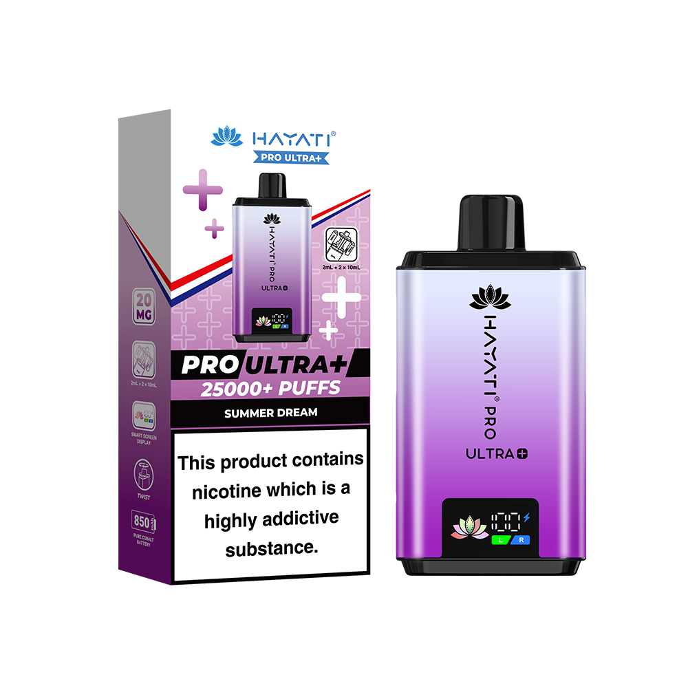 Hayati Pro Ultra Plus 25K Prefilled Vape Kit
