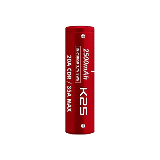 Vapcell K25 2500mAh 18650 - Battery