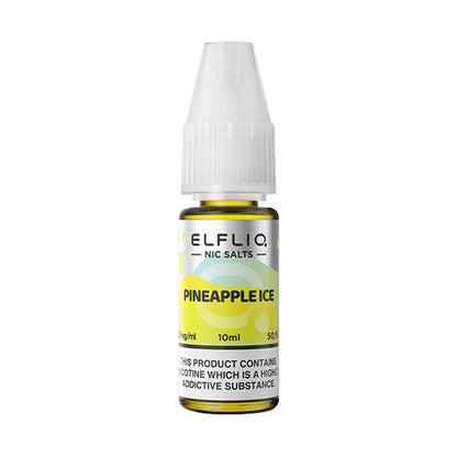 Elf Bar Elfliq Pineapple Ice Nic Salts 10ml | The Ace of Vapez Distro
