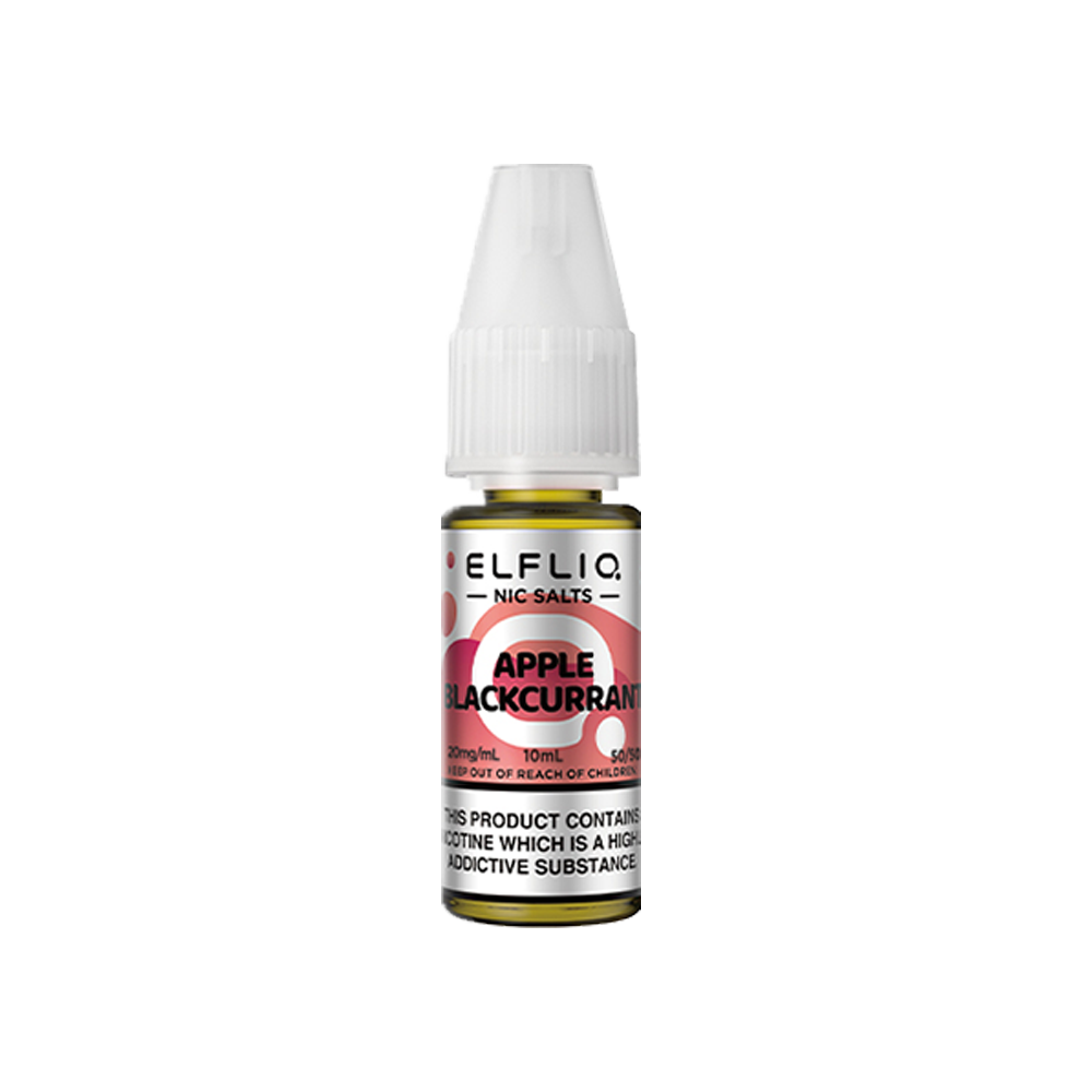 Elf Bar Elfliq Apple Blackcurrant Nic Salts 10ml  | The Ace of Vapez Distro