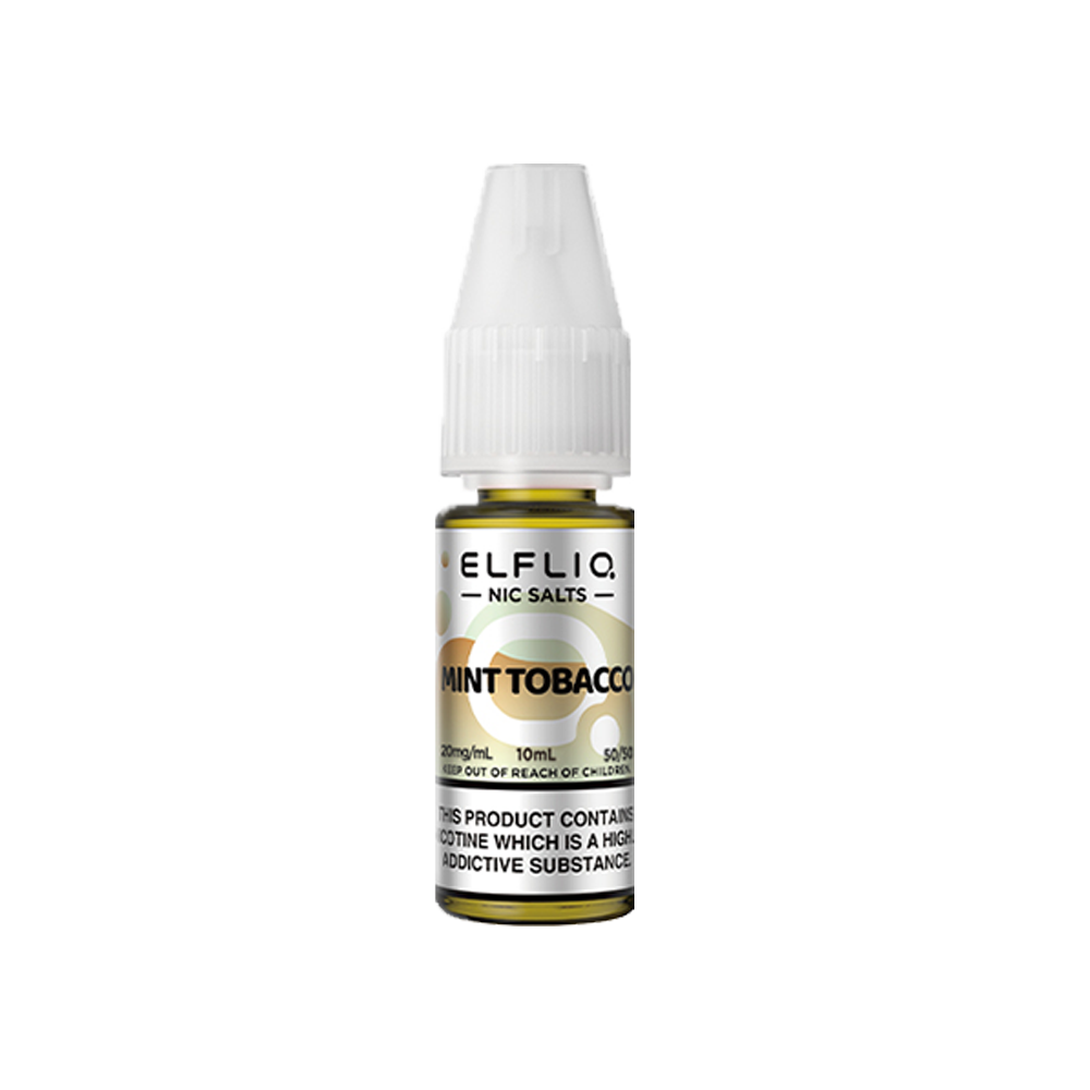 Elf Bar Elfliq Mint Tobacco Nic Salts 10ml  | The Ace of Vapez Distro
