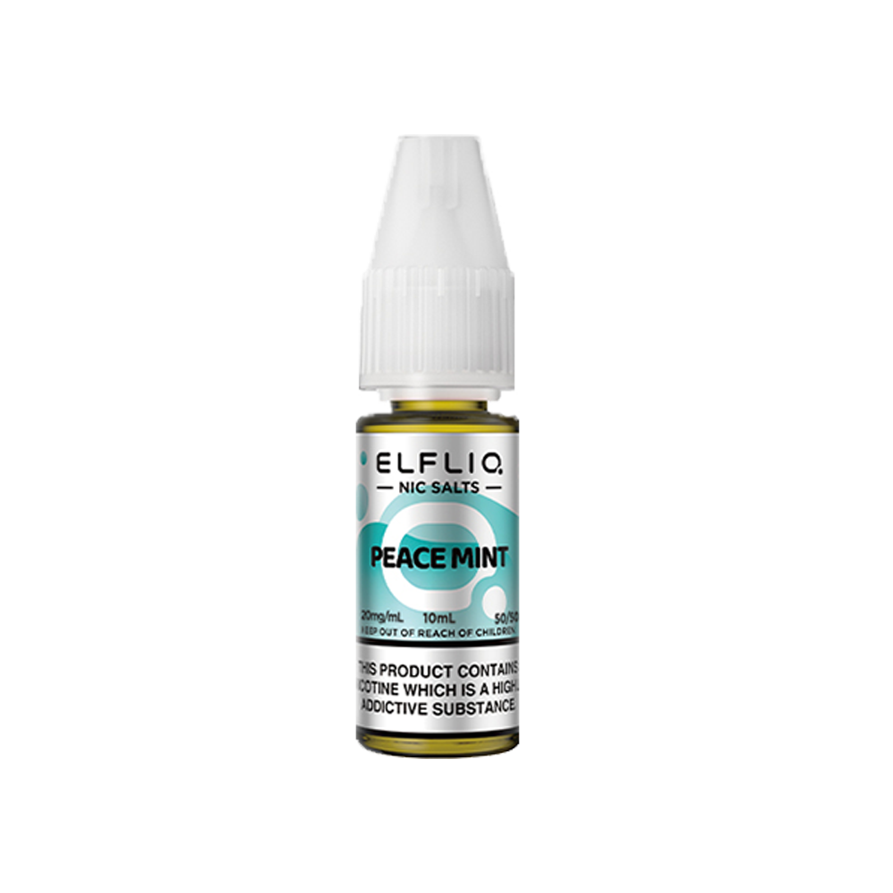 Elf Bar Elfliq Peace Mint Nic Salts 10ml  | The Ace of Vapez Distro
