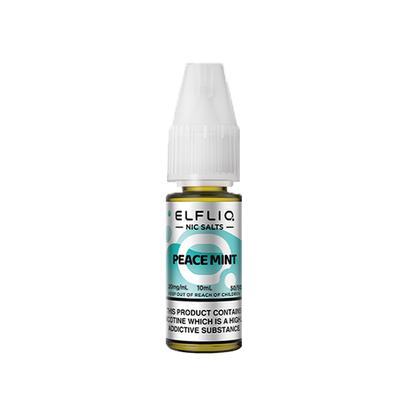 Elf Bar Elfliq Peace Mint Nic Salts 10ml  | The Ace of Vapez Distro