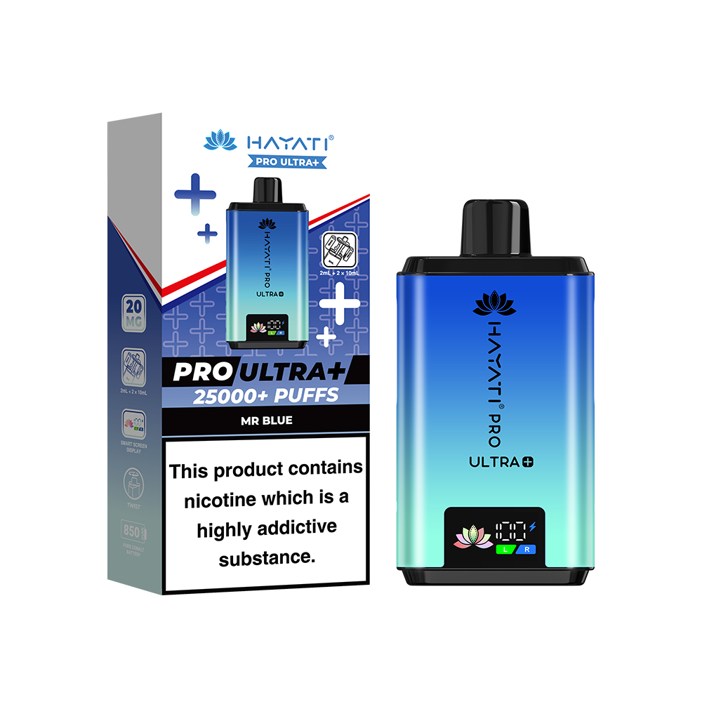 Hayati Pro Ultra Plus 25K Prefilled Vape Kit