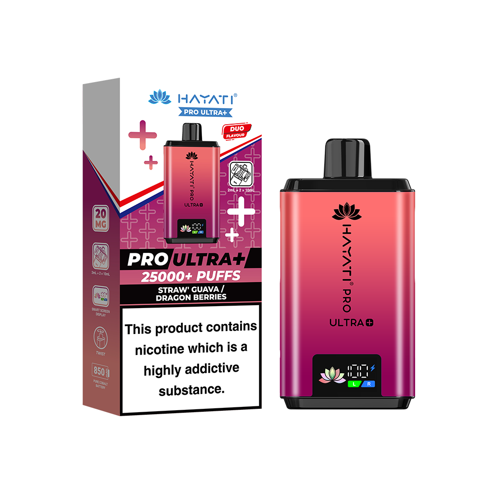 Hayati Pro Ultra Plus 25K Prefilled Vape Kit