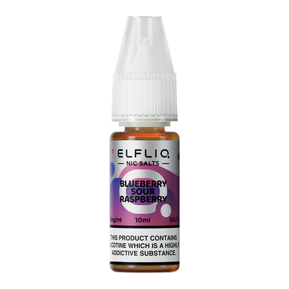 Elf Bar Elfliq Blueberry Sour Raspberry Nic Salts 10ml  | The Ace of Vapez Distro