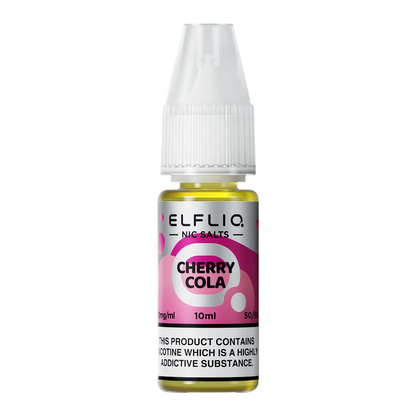 Elf Bar Elfliq Cherry Cola Nic Salts 10ml | The Ace of Vapez Distro