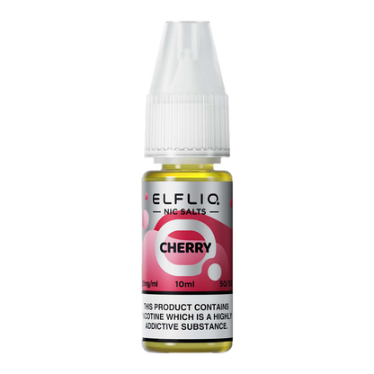 Elf Bar Elfliq Cherry Nic Salts 10ml | The Ace of Vapez Distro