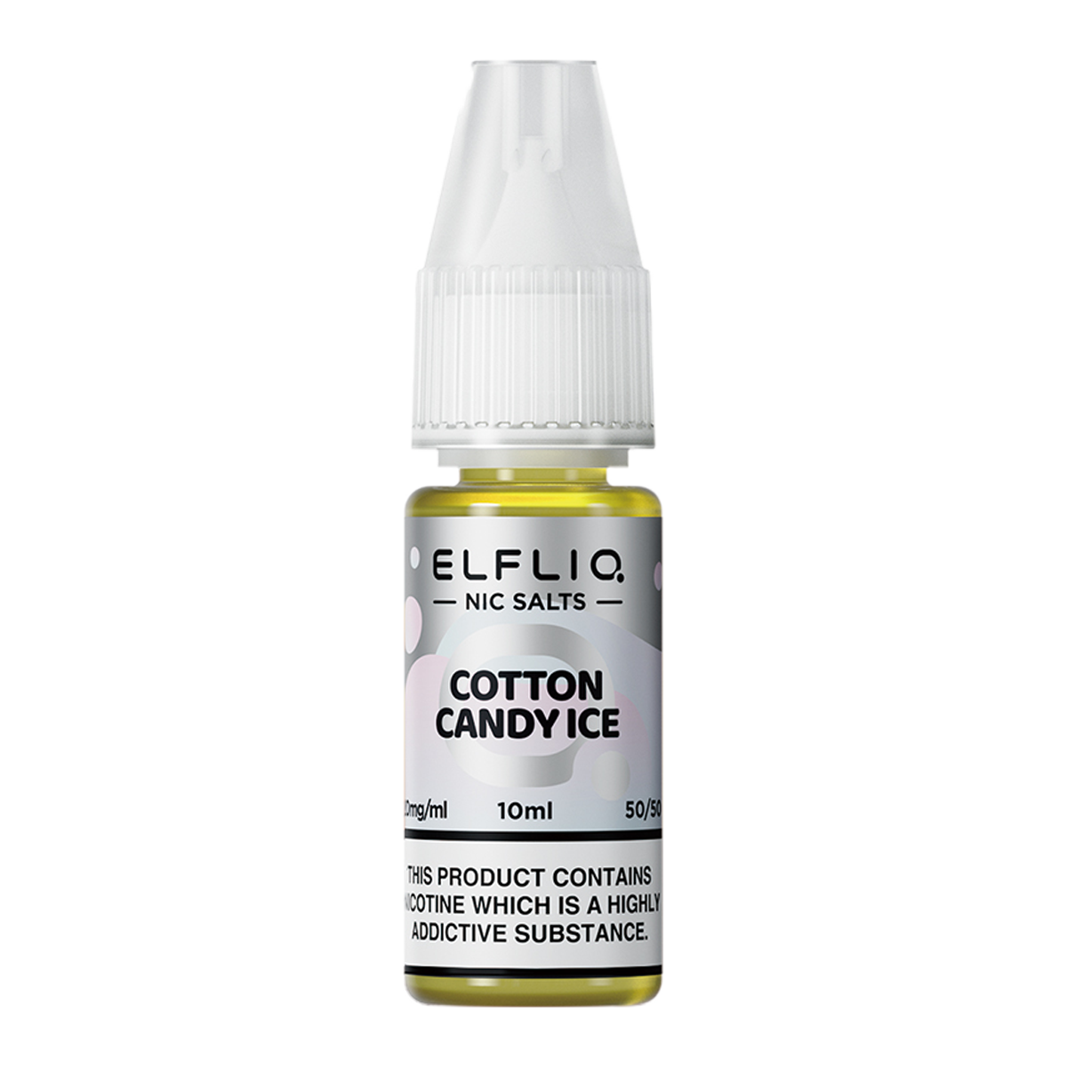 Elf Bar Elfliq Cotton Candy Ice Nic Salts 10ml  | The Ace of Vapez Distro