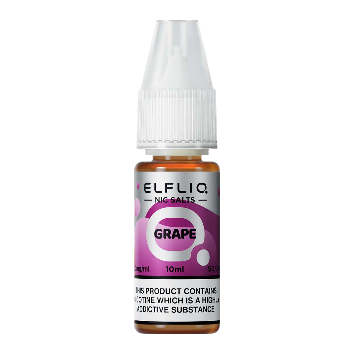 Elf Bar Elfliq Grape Nic Salts 10ml | The Ace of Vapez Distro