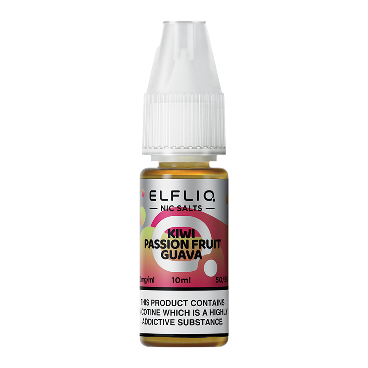Elf Bar Elfliq Kiwi Passionfruit Guava Nic Salts 10ml | The Ace of Vapez Distro