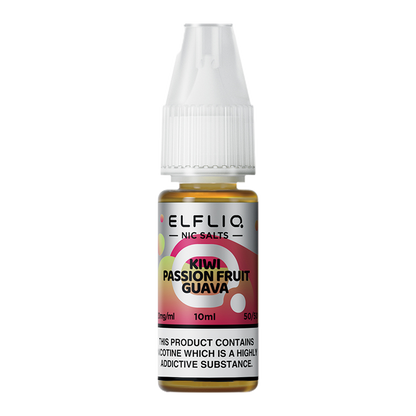 Elf Bar Elfliq Kiwi Passionfruit Guava Nic Salts 10ml | The Ace of Vapez Distro