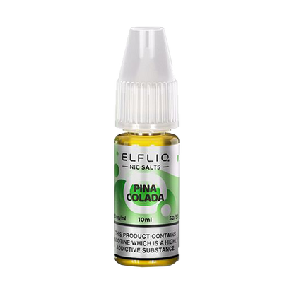 Elf Bar Elfliq Pina Colada Nic Salts 10ml | The Ace of Vapez Distro