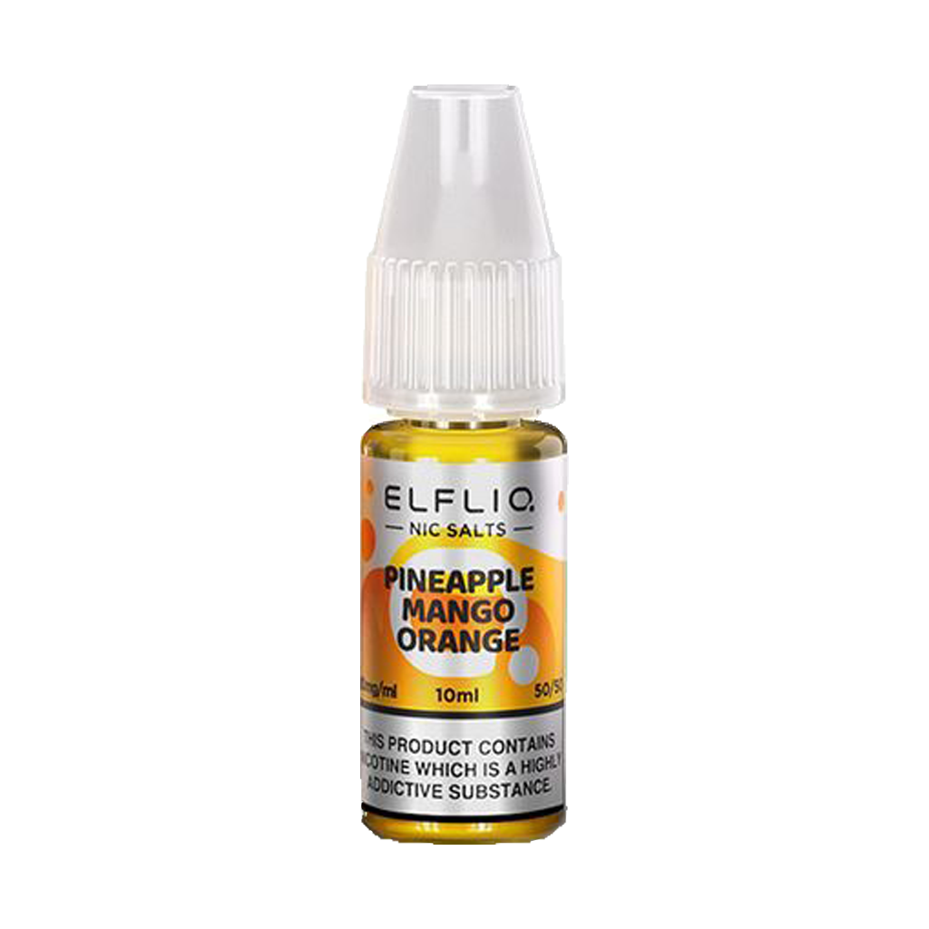 Elf Bar Elfliq Pineapple Mango Orange Nic Salts 10ml | The Ace of Vapez Distro