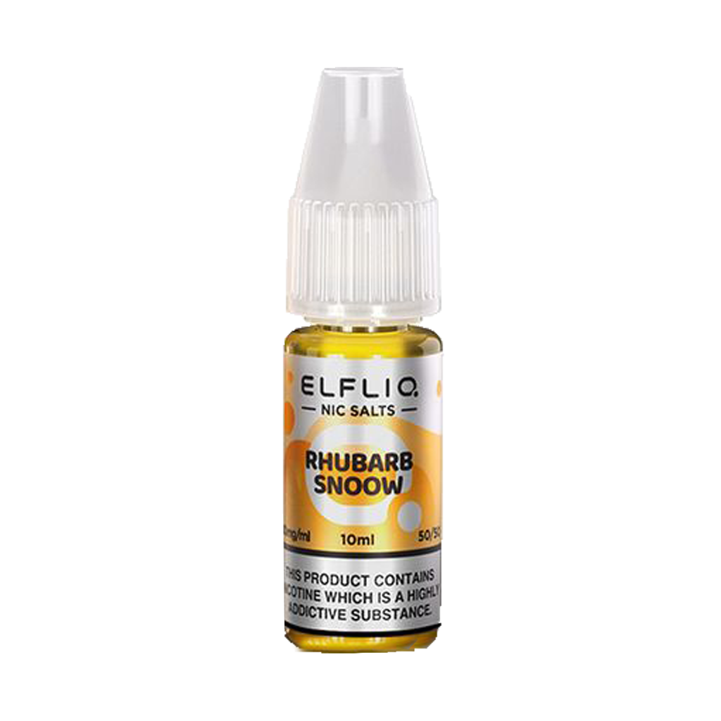 Elf Bar Elfliq Rhubarb Snoow Nic Salts 10ml | The Ace of Vapez Distro