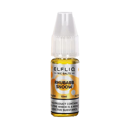 Elf Bar Elfliq Rhubarb Snoow Nic Salts 10ml | The Ace of Vapez Distro
