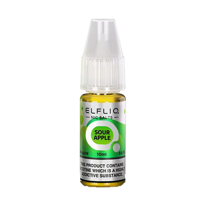 Elf Bar Elfliq Sour Apple Nic Salts 10ml | The Ace of Vapez Distro