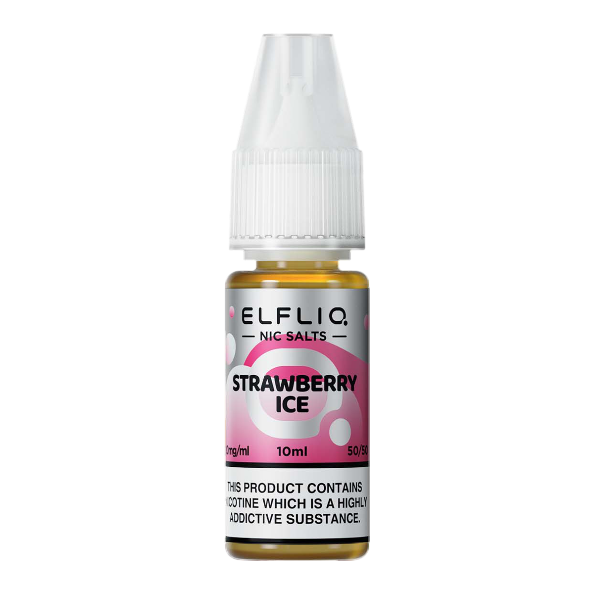 Elf Bar Elfliq Strawberry Ice Nic Salts 10ml | The Ace of Vapez Distro