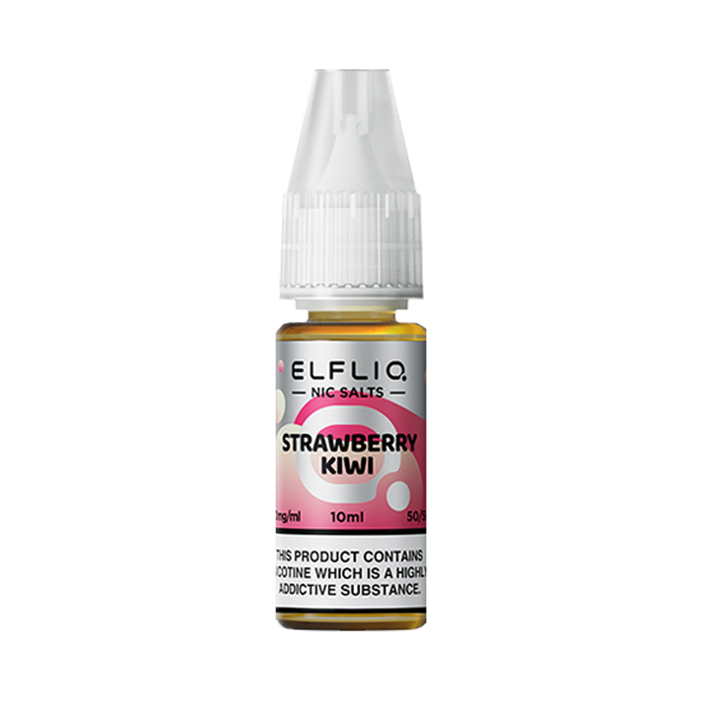 Elf Bar Elfliq Strawberry Kiwi Nic Salts 10ml | The Ace of Vapez Distro
