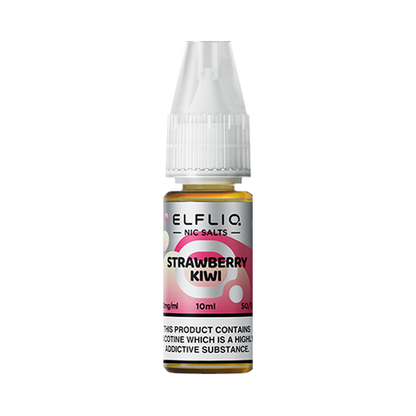 Elf Bar Elfliq Strawberry Kiwi Nic Salts 10ml | The Ace of Vapez Distro